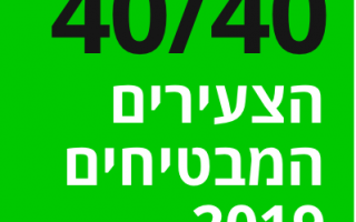 אליקים כסלו - 40 הצעירים המבטיחים של שנת 2019